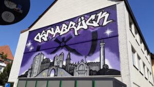 Projekt 2 - OSNABRÜCK Schriftzug mit Waagenrad für Privat